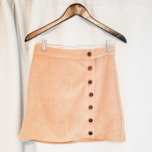 Corduroy skirt